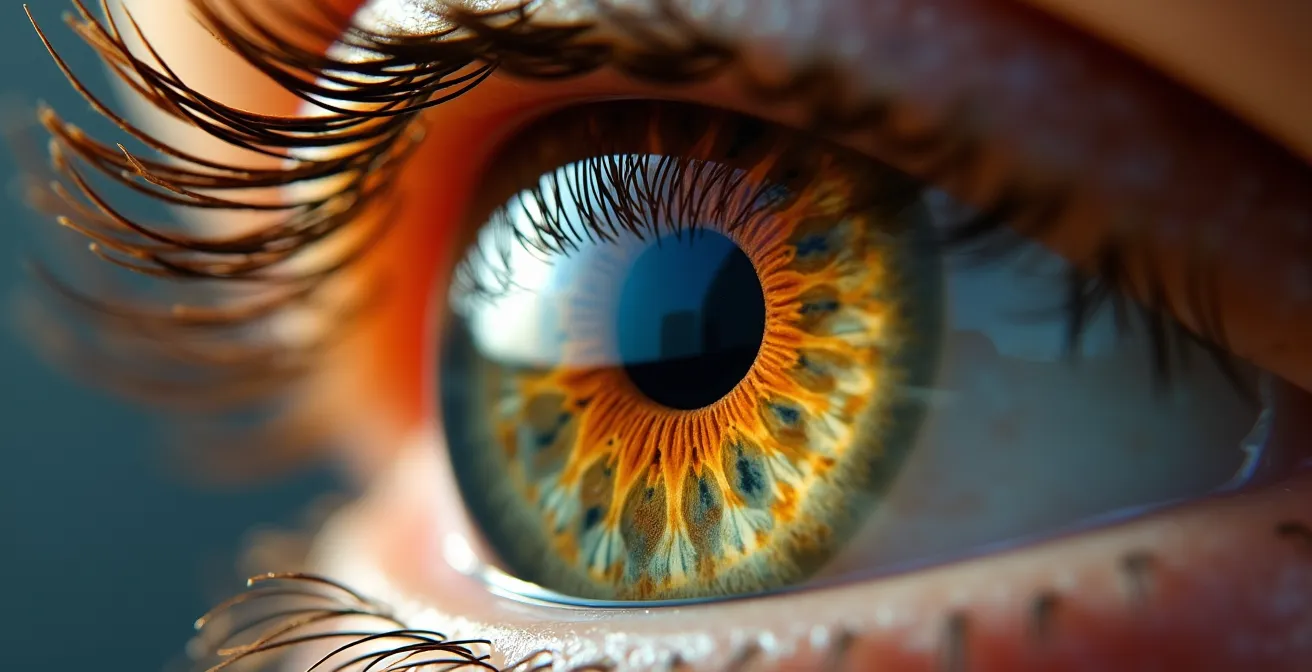 Démonstration visuelle de l'illusion d'adaptation chromatique avec carrés gris sur fonds colorés