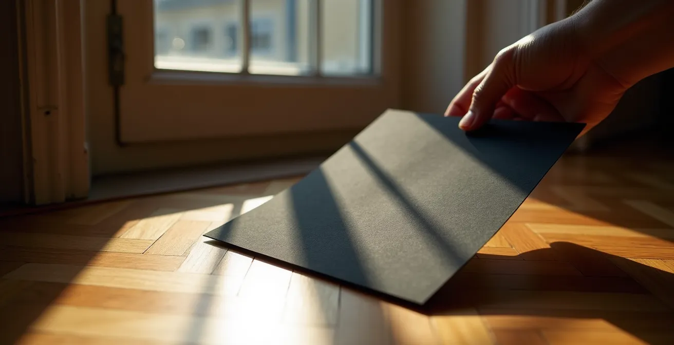 Photographe utilisant la lumière naturelle d'une fenêtre dans un appartement parisien